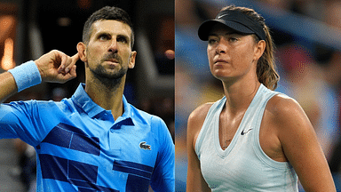 Novak Djokovic and Maria Sharapova