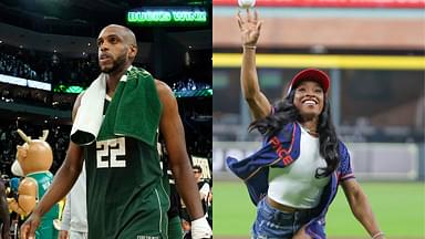 Simone Biles Welcomed by Milwaukee Bucks Star Khris Middleton With a Special Gift