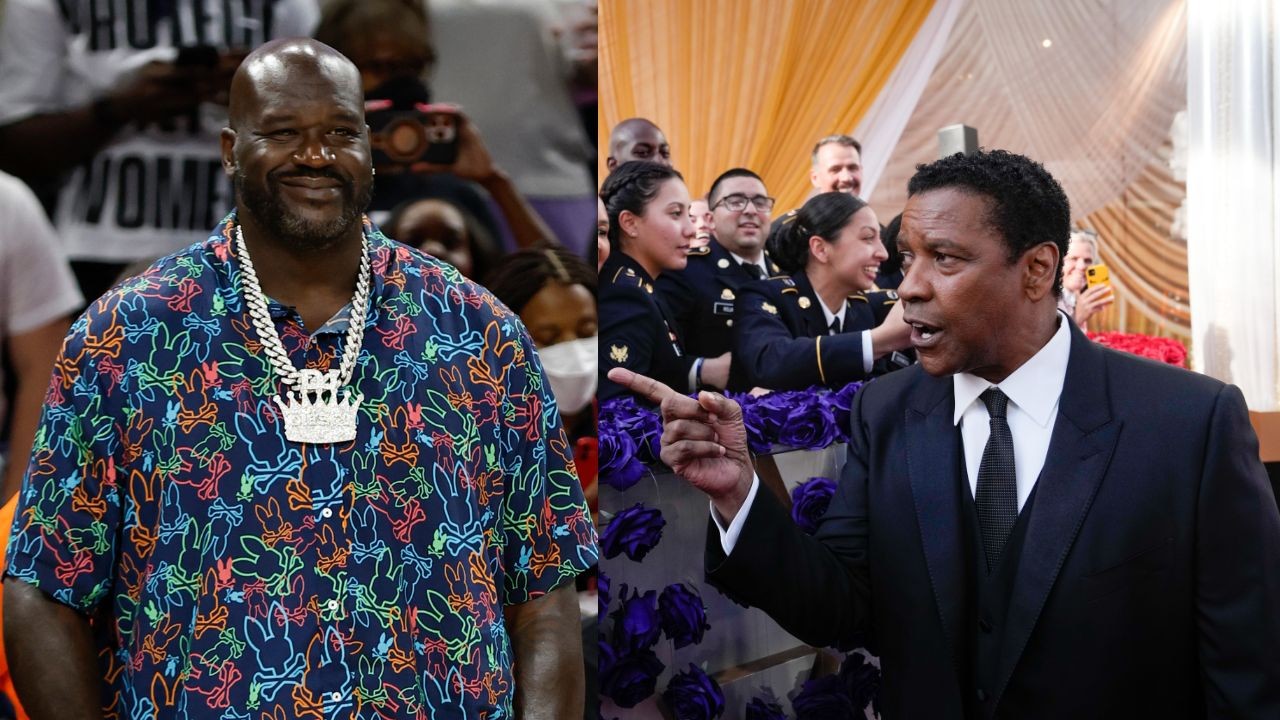 Shaquille O’Neal Reminisces About Asking Denzel Washington to Recreate