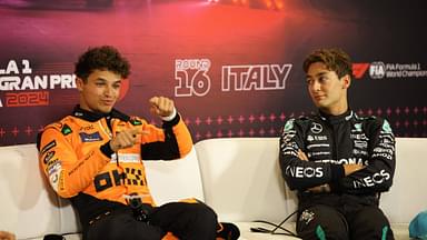 Lando Norris Labels George Russell “One of the Best” While Reacting to Kimi Antonelli to F1 News