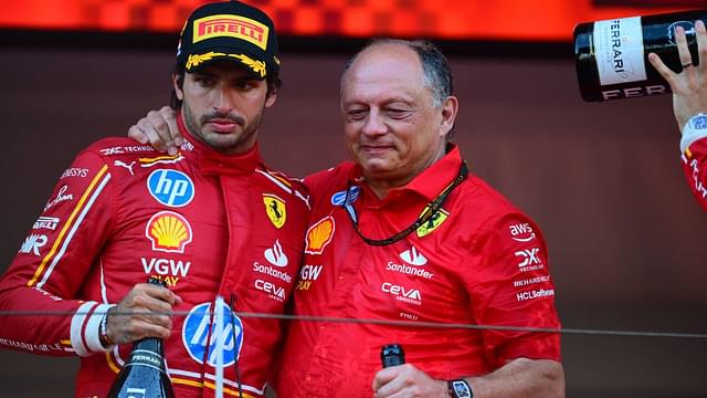 Fred Vasseur's Tribute to Carlos Sainz: “He’s Been Crucial to Ferrari’s Recovery” Before Lewis Hamilton’s Arrival