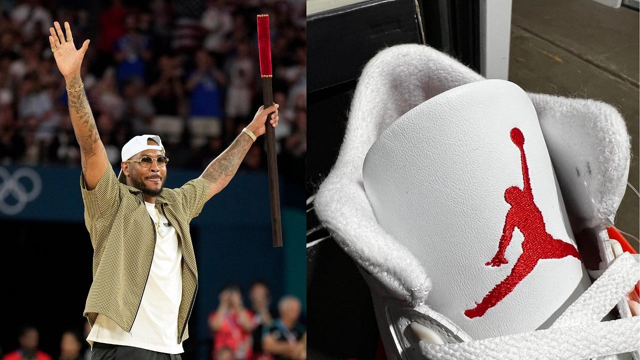 Carmelo Anthony Reveals His Favorite Jordans He Took From Michael Jordan And Made His Own The SportsRush