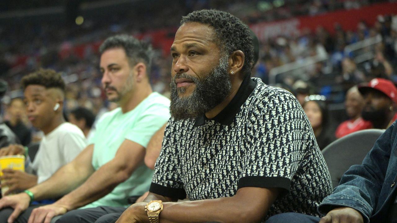 Anthony Anderson Was Yelled At For Wearing Kobe Bryant's Signed Adidas Sneakers