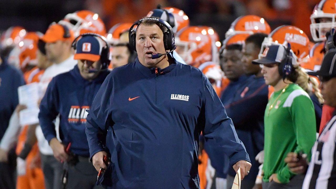 “I Didn’t Script It” — Illinois’ Bret Bielema Unbothered by Nebraska Game Going to Overtime