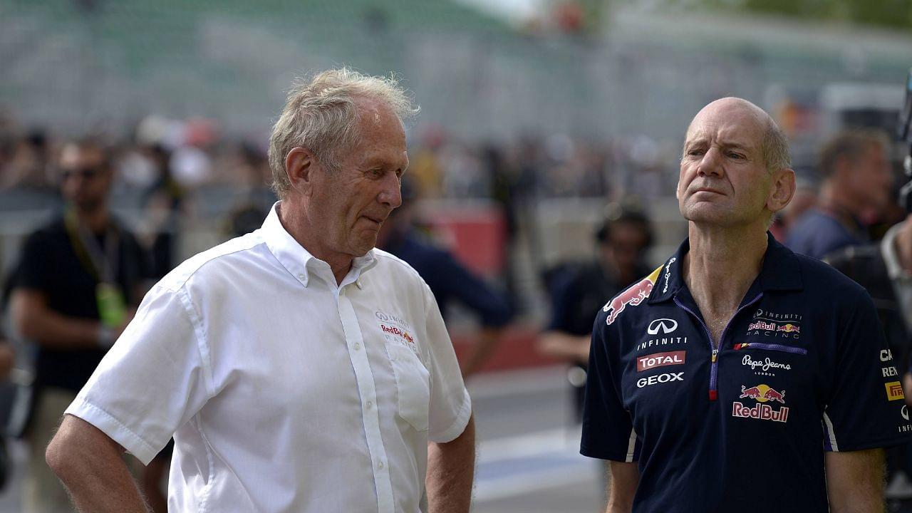 Helmut Marko Addresses if Adrian Newey's Exit Is Causing Red Bull Ruin