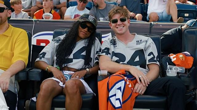 Hunter and Tara Davis-Woodhall Celebrate Utah Archers’ Victory at Premier Lacrosse League Championship