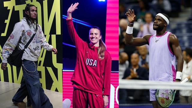 Jordan Clarkson, Sabrina Ionescu Cheer On Frances Tiafoe During US Open QF Clash Against Grigor Dimitrov