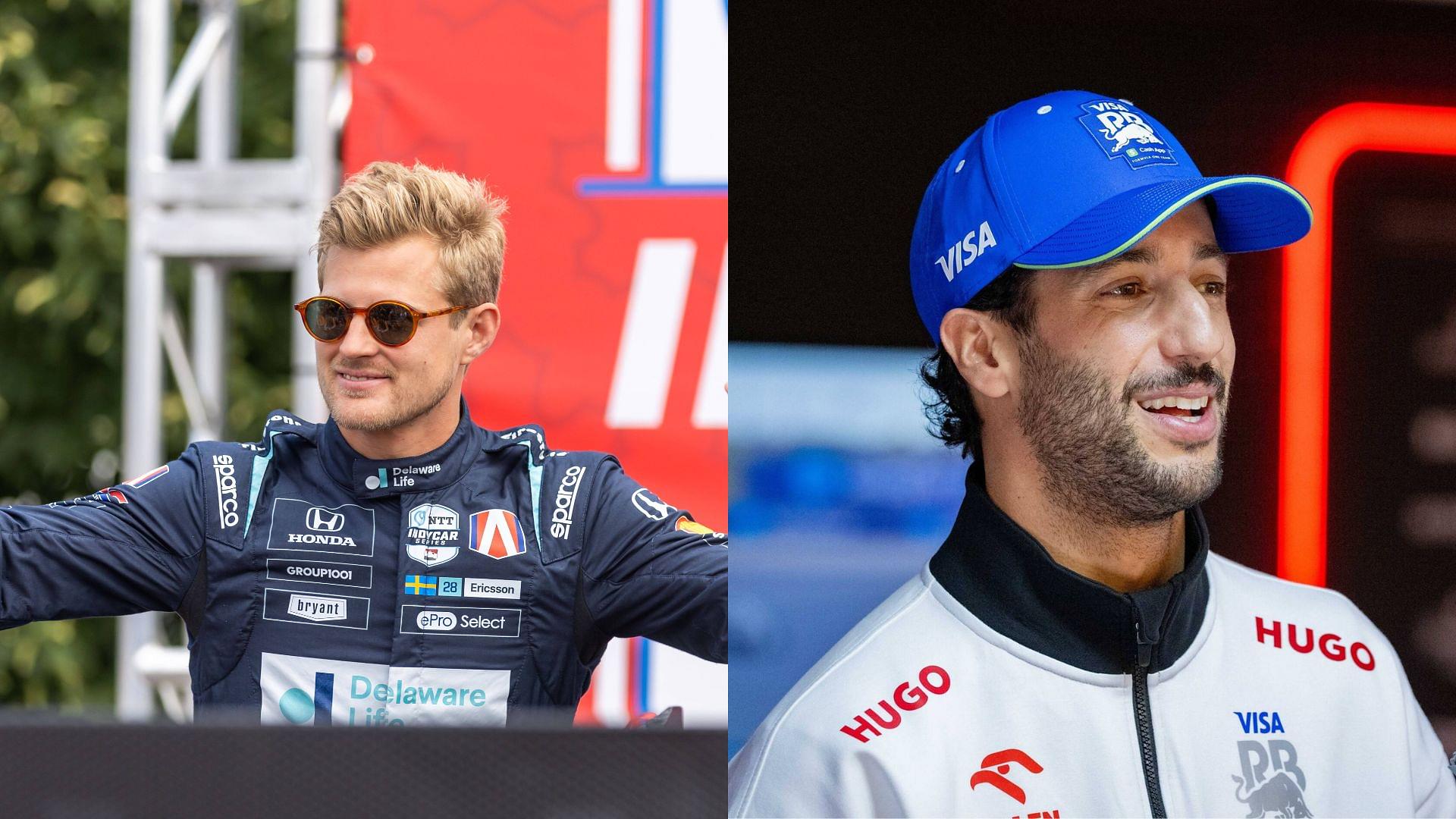 Marcus Ericsson Invites Daniel Ricciardo Join IndyCar Series: "It's Not Too Late”