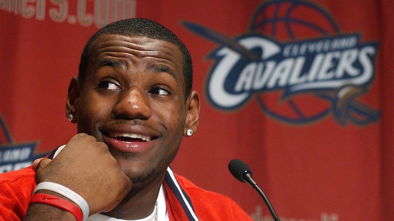 LeBron James in 2003