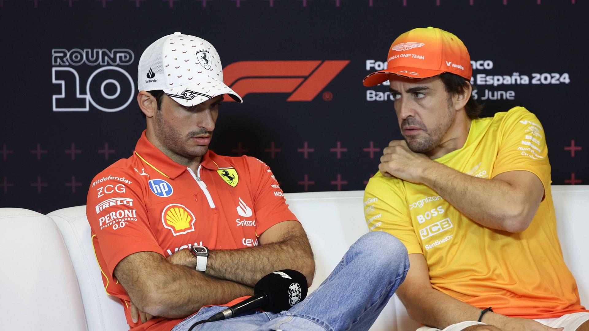 Fernando Alonso Once Snitched on Carlos Sainz After Spain’s Victory Over England