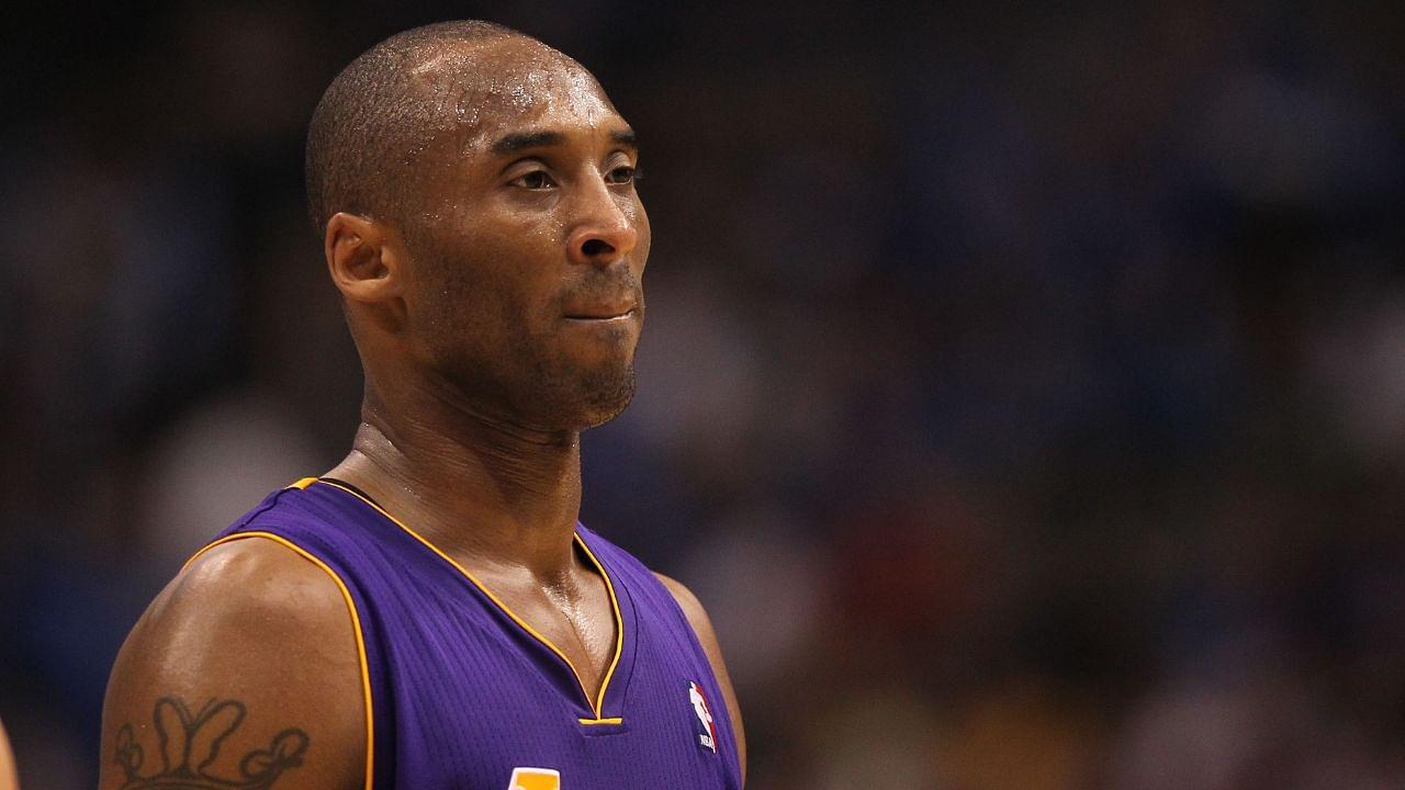 Los Angeles Lakers guard Kobe Bryant (24) reacts during game four against the Dallas Mavericks for the second round of the 2011 NBA playoffs at American Airlines Center. The Mavs beat the Lakers 122-86.