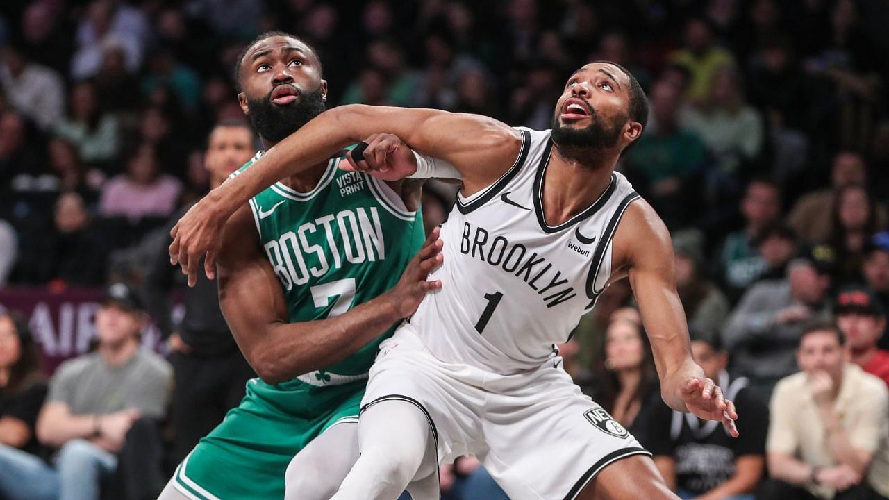 Jaylen Brown (L) and Mikal Bridges (R). Credits: USA today Sports