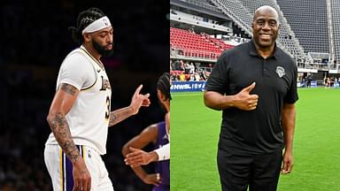 Anthony Davis Receives Early MVP Stamp From Lakers Legend Magic Johnson After 3 30-Point Games to Start Season