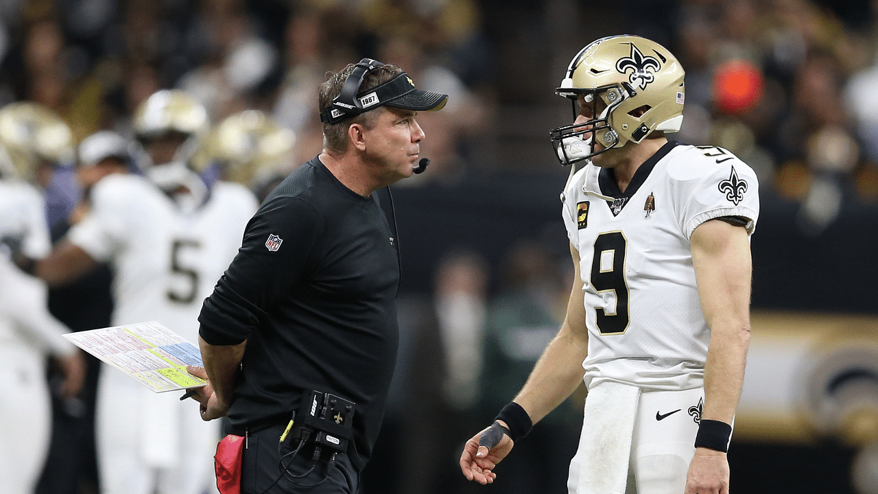 Drew Brees and Sean Payton