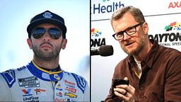 Chase Elliott(L) and Dale Earnhardt jr.(R)