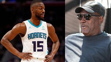 Kemba Walker (L), Michael Jordan (R)