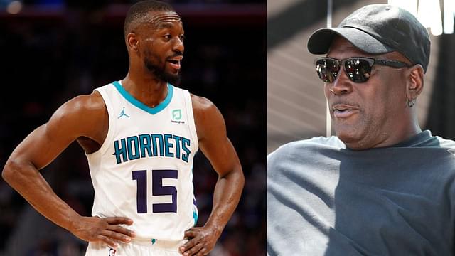 Kemba Walker (L), Michael Jordan (R)