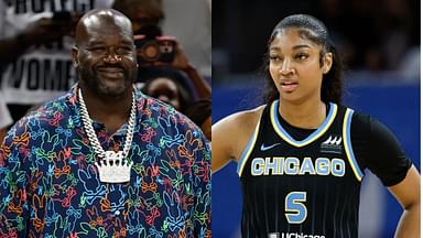 Shaquille O'Neal and Angel Reese