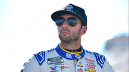 NASCAR Cup Series driver Chase Elliott (9) during qualifying for the South Point 400 at Las Vegas Motor Speedway.