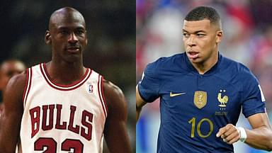 Michael Jordan and Kylian Mbappe