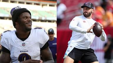 Lamar Jackson and Baker Mayfield