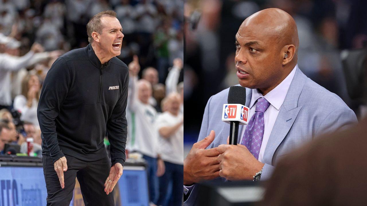 Frank Vogel(L) and Charles Barkley(R)