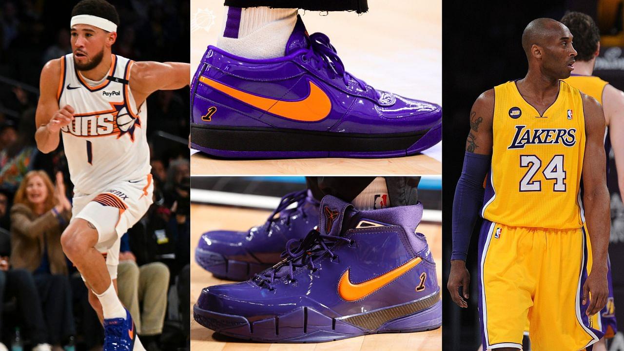 Book 1 Kobe Bryant PEs: How Did Devin Booker Pay Homage to the Lakers ...