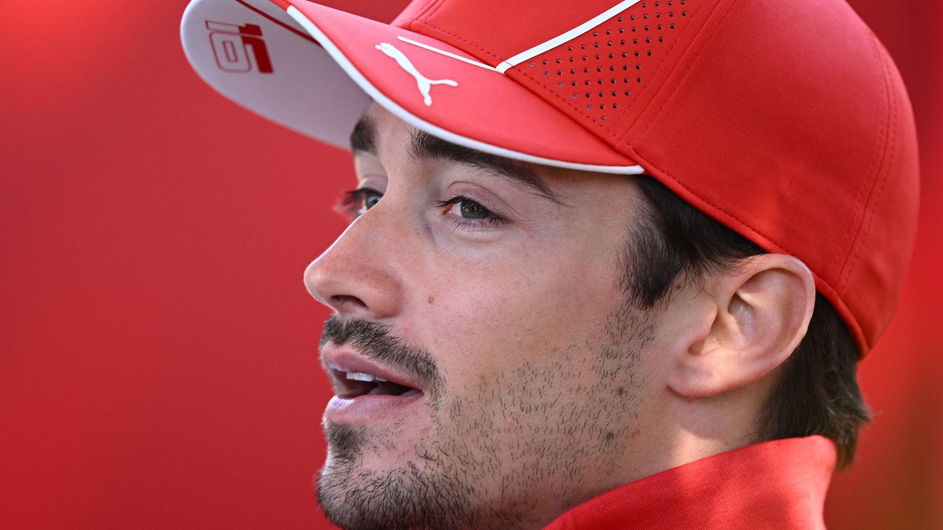 Charles Leclerc of Ferrari in Melbourne, Australia