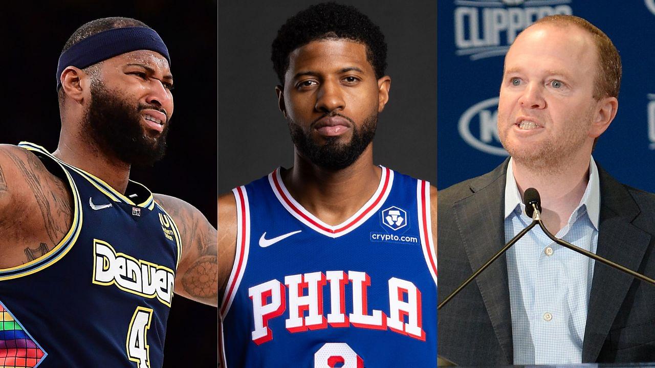 DeMarcus Cousins, Paul George, and Lawrence Frank