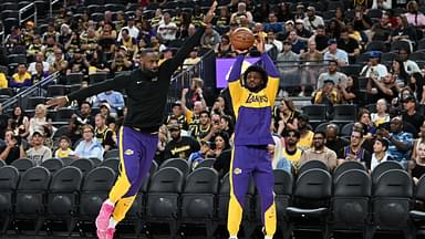 Las Vegas Fans Chant for Bronny James’ Name, Greet 1st Appearance With Warm Ovation