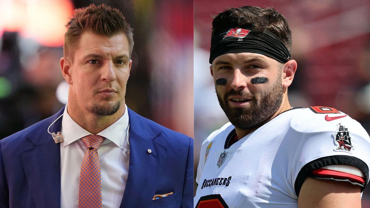 “It Was Like Nothing Happened”: Rob Gronkowski Recalls Baker Mayfield’s Humility After Signing a $100 Million Contract