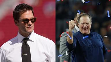 Tom Brady(L) and Bill Belichick(R)