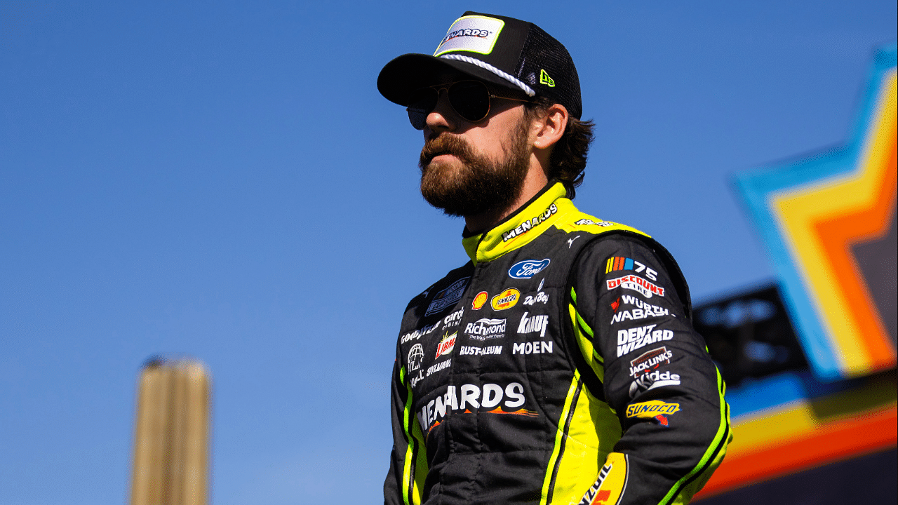 NASCAR Cup Series driver Ryan Blaney during the Championship Race at Phoenix Raceway.