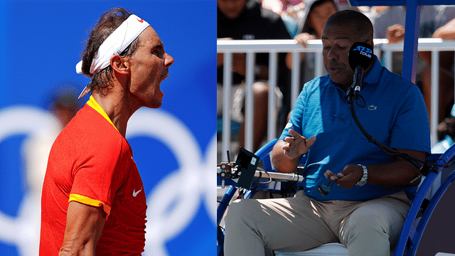 Rafael Nadal and Carlos Bernardes