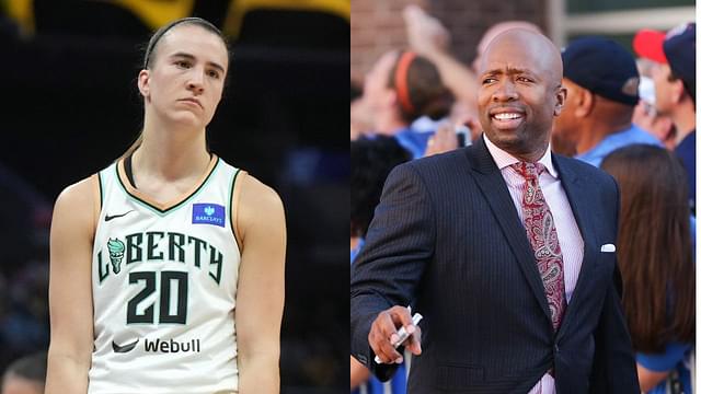 Sabrina Ionescu and Kenny Smith