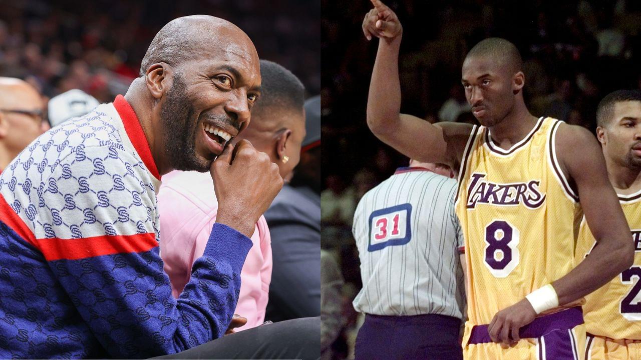 John Salley (L) and Kobe Bryant (R)