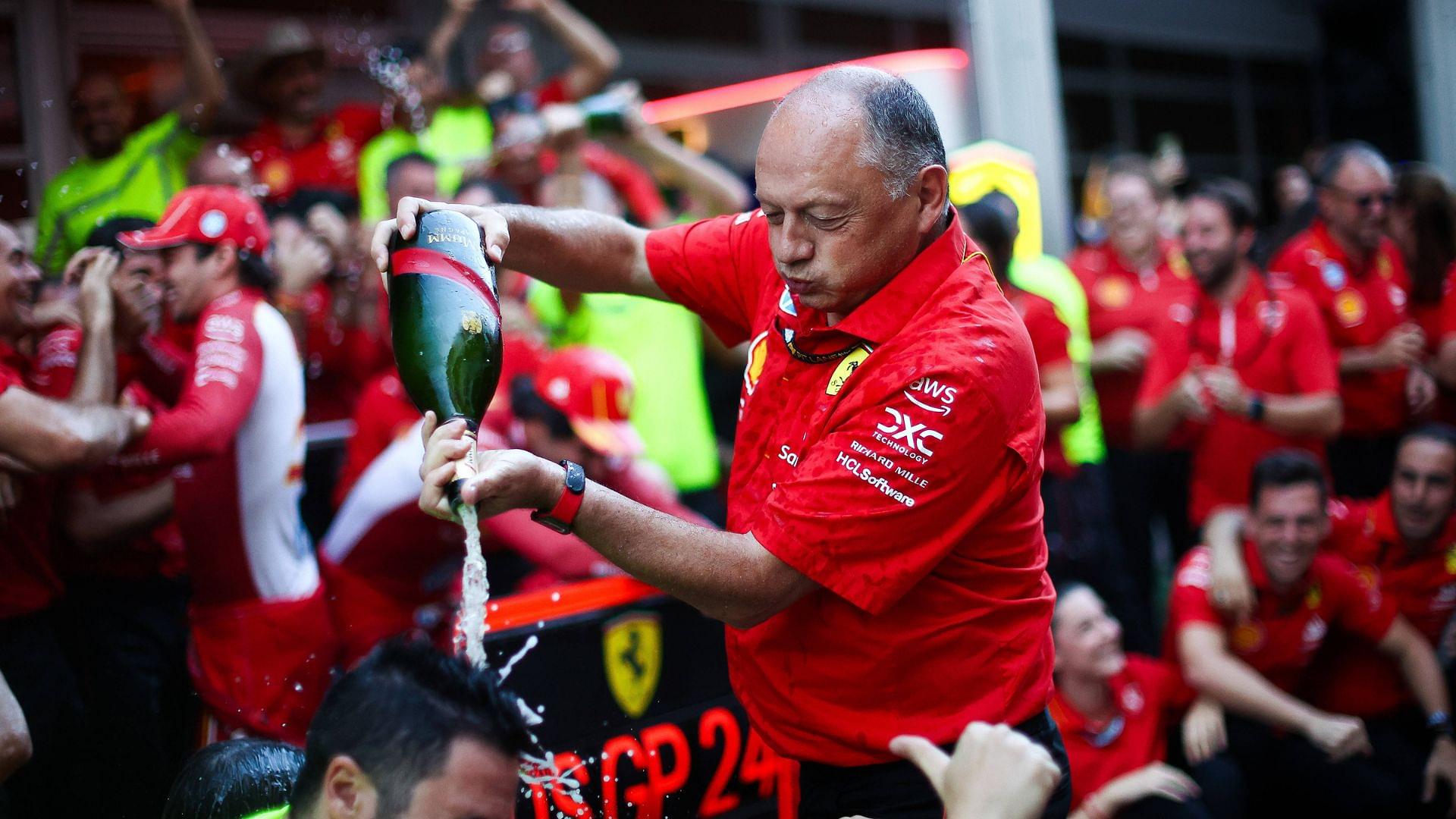 Frederic Vasseur (FRA, Scuderia Ferrari HP), F1 Grand Prix of USA at Circuit of The Americas on October 21, 2024 in Austin, United States of America