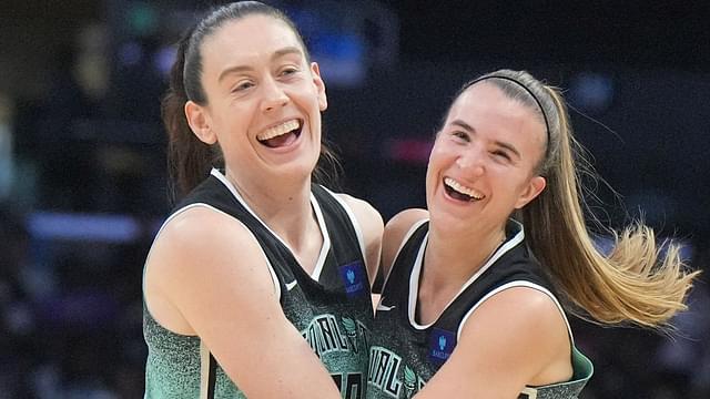 Breanna Stewart and Sabrina Ionescu