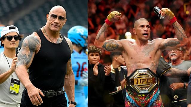 UFC Veteran Sees Dwayne ‘The Rock’ Johnson in Alex Pereira for Electrifying Packed Arena with ‘Chama’ Chants