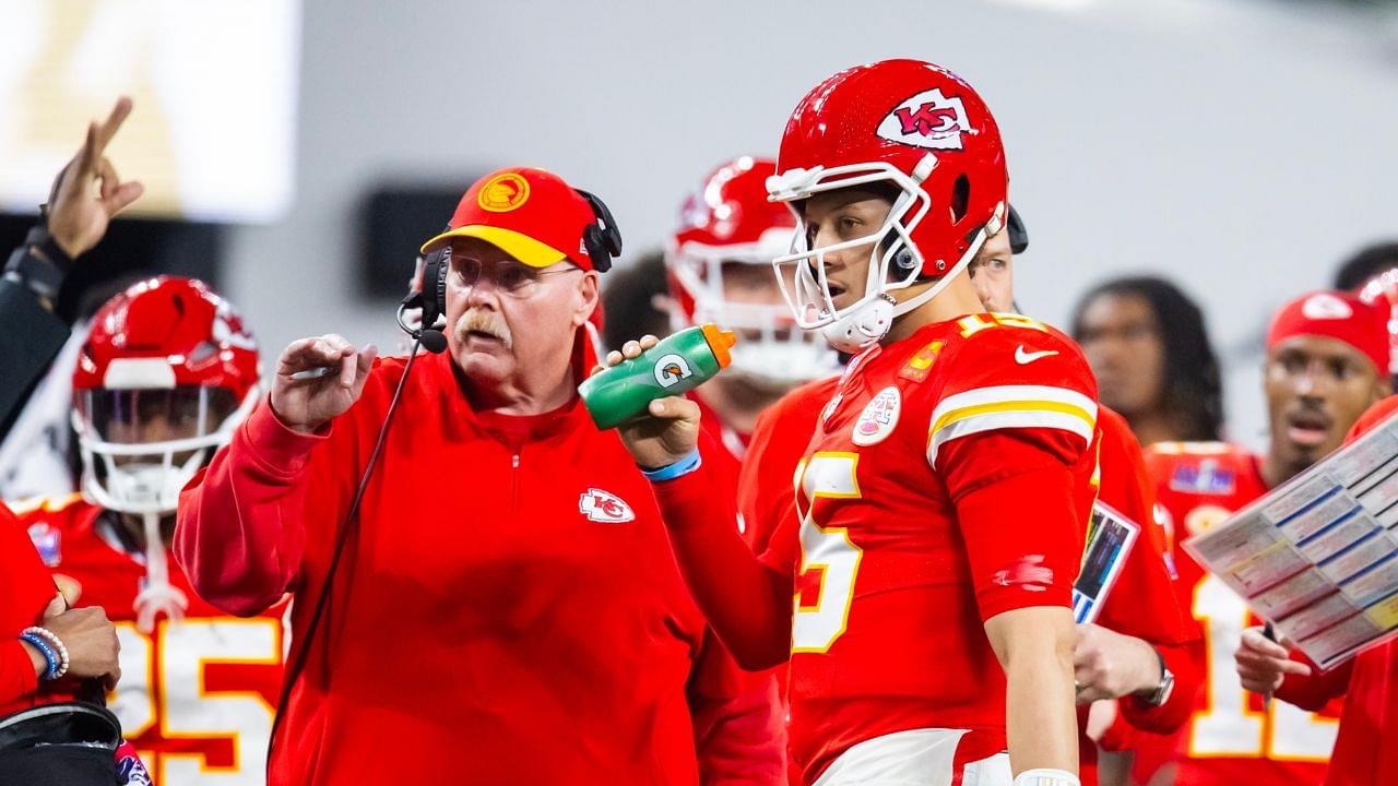 Andy Reid and Patrick Mahomes.