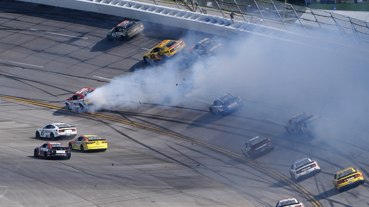 "Told Him That Dad Was OK": NASCAR Drivers Reflect Back on Horror Crashes Ahead of Talladega