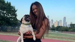 Gabby Thomas Celebrates a Special Day With Her Beloved Furry Friend, Rico