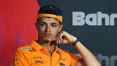 Lando Norris, McLaren F1 MCL60 during previews ahead of the F1 Grand Prix of Bahrain at Bahrain International Circuit on February 28, 2024 in Bahrain, Bahrain