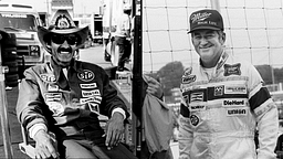 Richard Petty (L) and Bobby Allison (R)