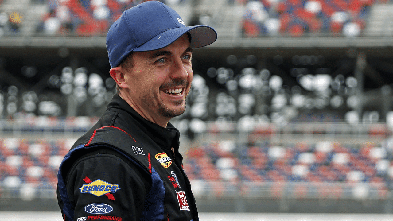 Arca Series driver Frankie Muniz (30) before the ARCA Series General Tire 200 at Talladega Superspeedway.