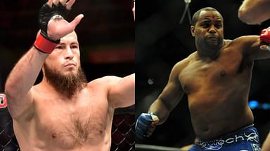 Rinat Fakhretdinov (L) Daniel Cormier (R)