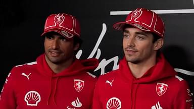 Carlos Sainz(L), Charles Leclerc(R)