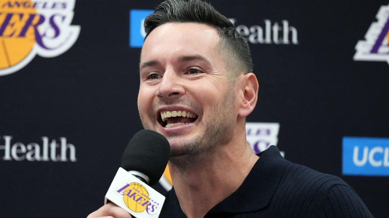 Lakers head coach JJ Redick