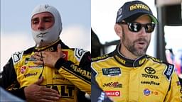 Christopher Bell(L) and Matt Kenseth(R)