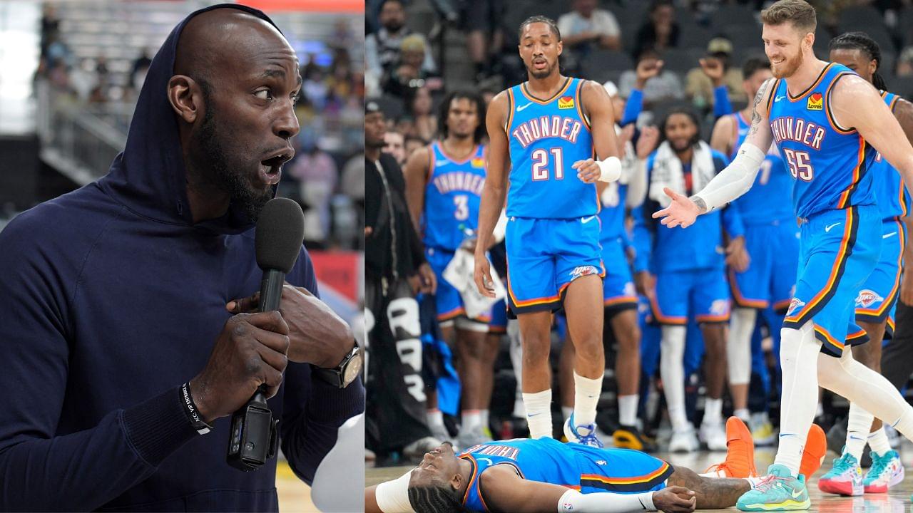 Kevin Garnett Passionately Displays His Belief in the Thunder and Its 'Dogs'